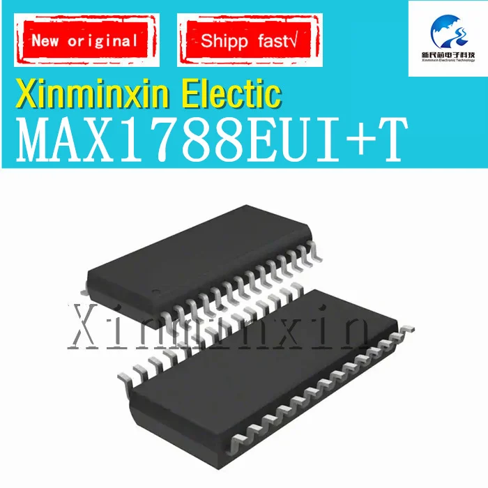 Интегральная схема MAX1788EUI + T MAX1788EUI MAX1788 TSOP28 SMD, оригинальная, 1 шт.
