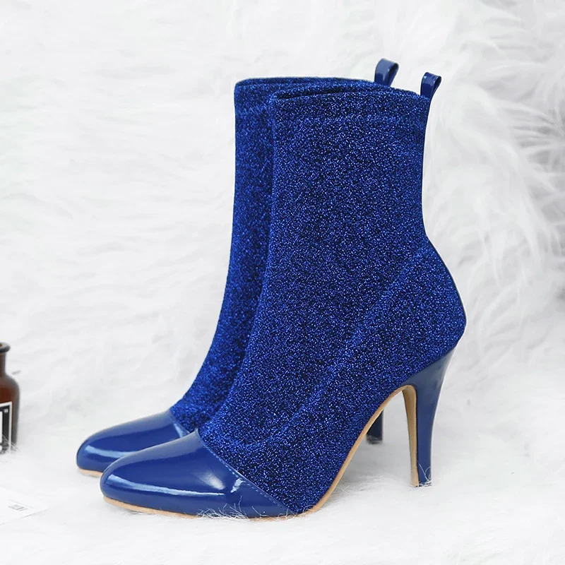 2024 большие размеры ткань с блестками лоскутная лакированная кожа пикантные