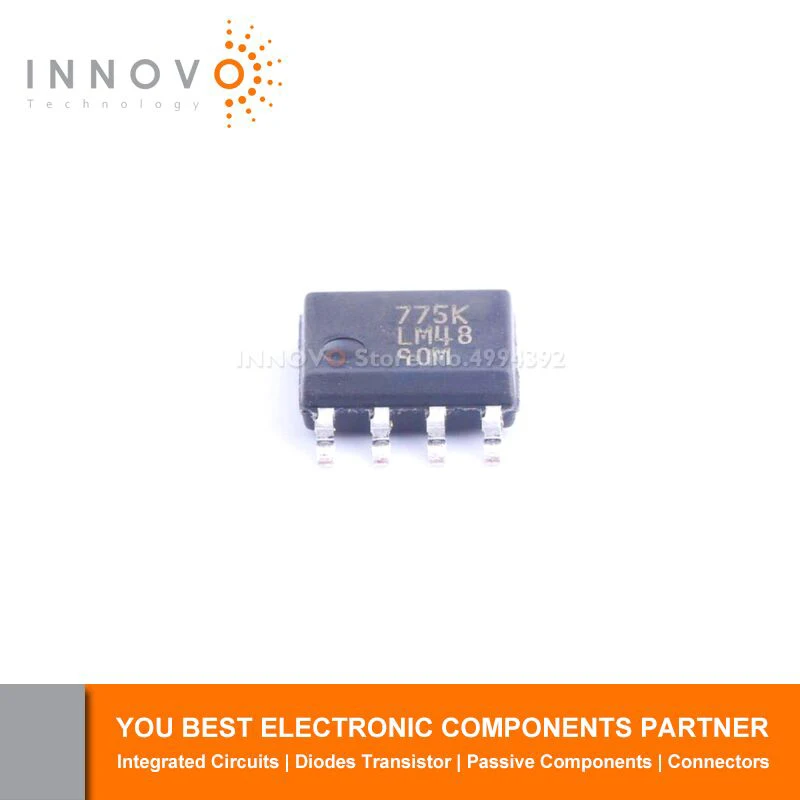 INNOVO 10 шт./лот LM4890MX/NOPB LM4808MX/NOPB ts482rtd TPA6111A2DR FM8002A SOP-8 новый оригинальный