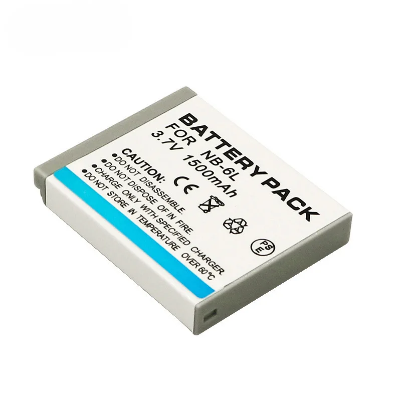 Фото NB-4L/6L/8L/11L аккумулятор 3,7 В 1500 мАч аккумуляторы и зарядное устройство для Canon CCD IXUS SX IXY NB4L NB6L NB8L аккумулятор для камеры №2