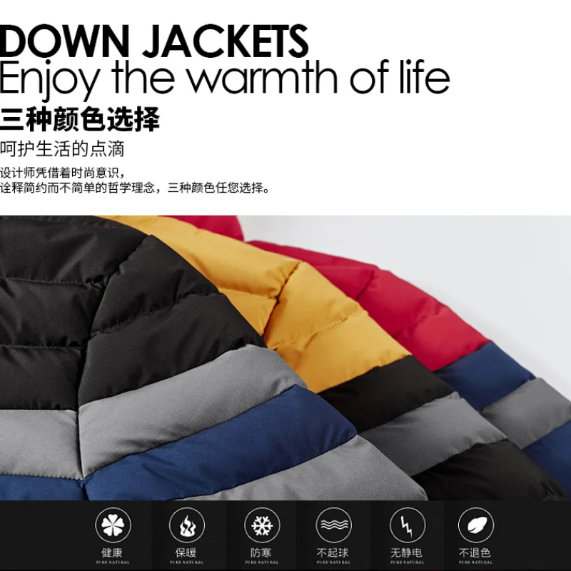 Men's Clothing Winter Jacket Heavy Jacket Winter Jacket Fashion Autumn/winter Hooded Work Shirt Bread Jacket Winter Jacket