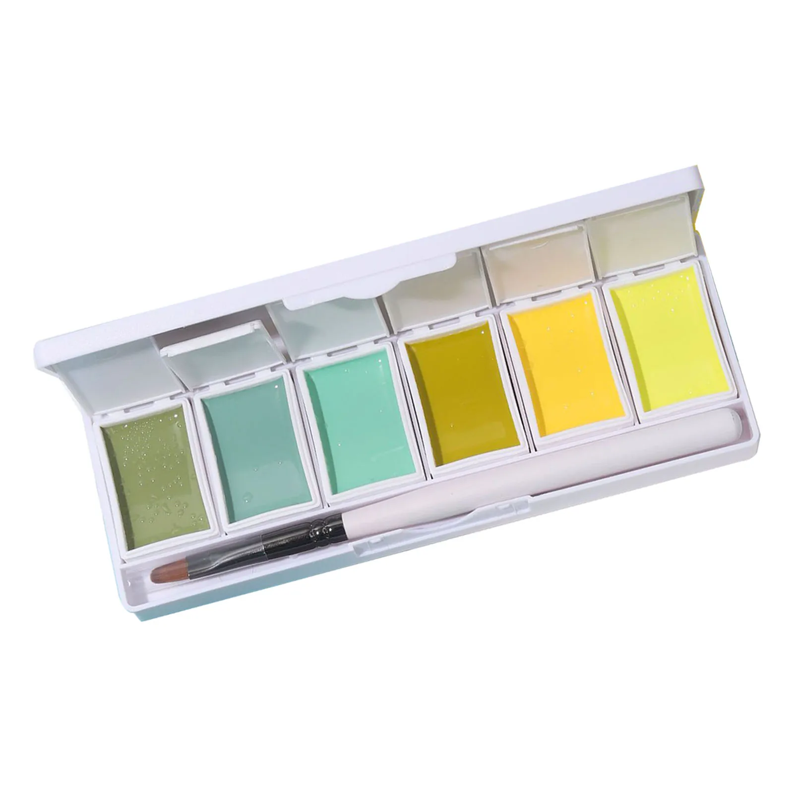 

6 Colors Solid Nail Gel Palette Manicure Nail Design Kit For Starter & Professional UV/LED Soak Off Gel Manicure Kit For Starter