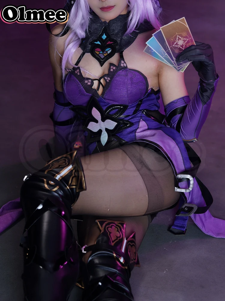 [Olmee] искусственный Черный лебедь Таро карточка Косплей Honkai звезда рельс реквизит