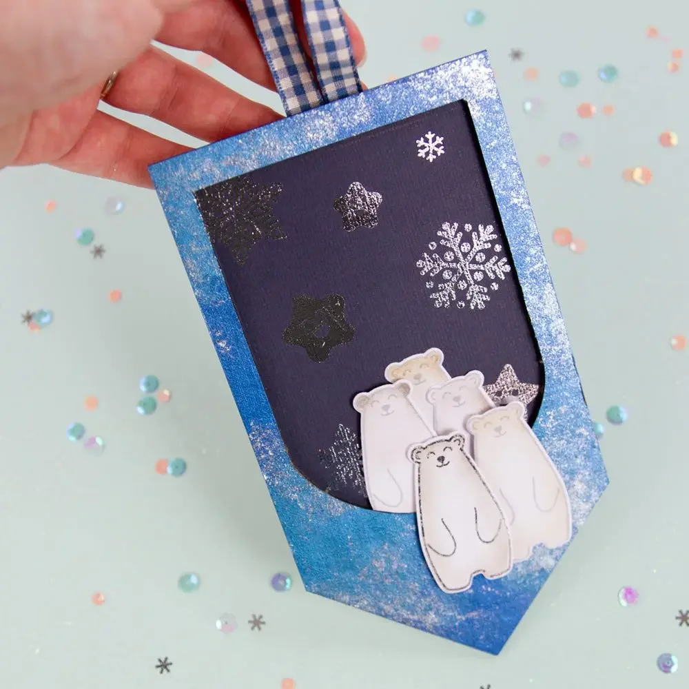 Рождество веселый пингвин медведь олень белка снежинка цветы деревья радость