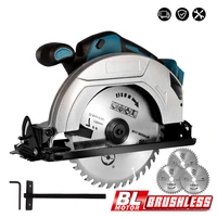 180mm brushless electric circular saw 5000rpm multifunctional cutting machine power tools for 18v battery