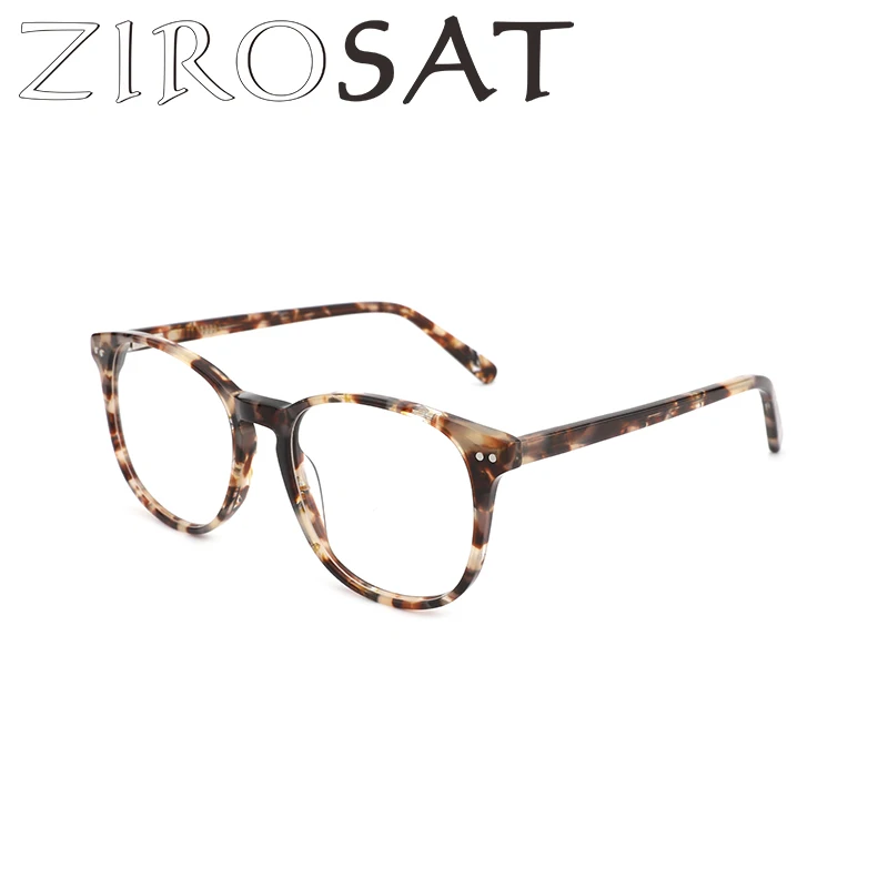 

ZIROSAT YC21001 Optical Acetate Eyeglasses Frame for Men or Women Glasses Prescription Spectacles Full Rim Frame Glasses