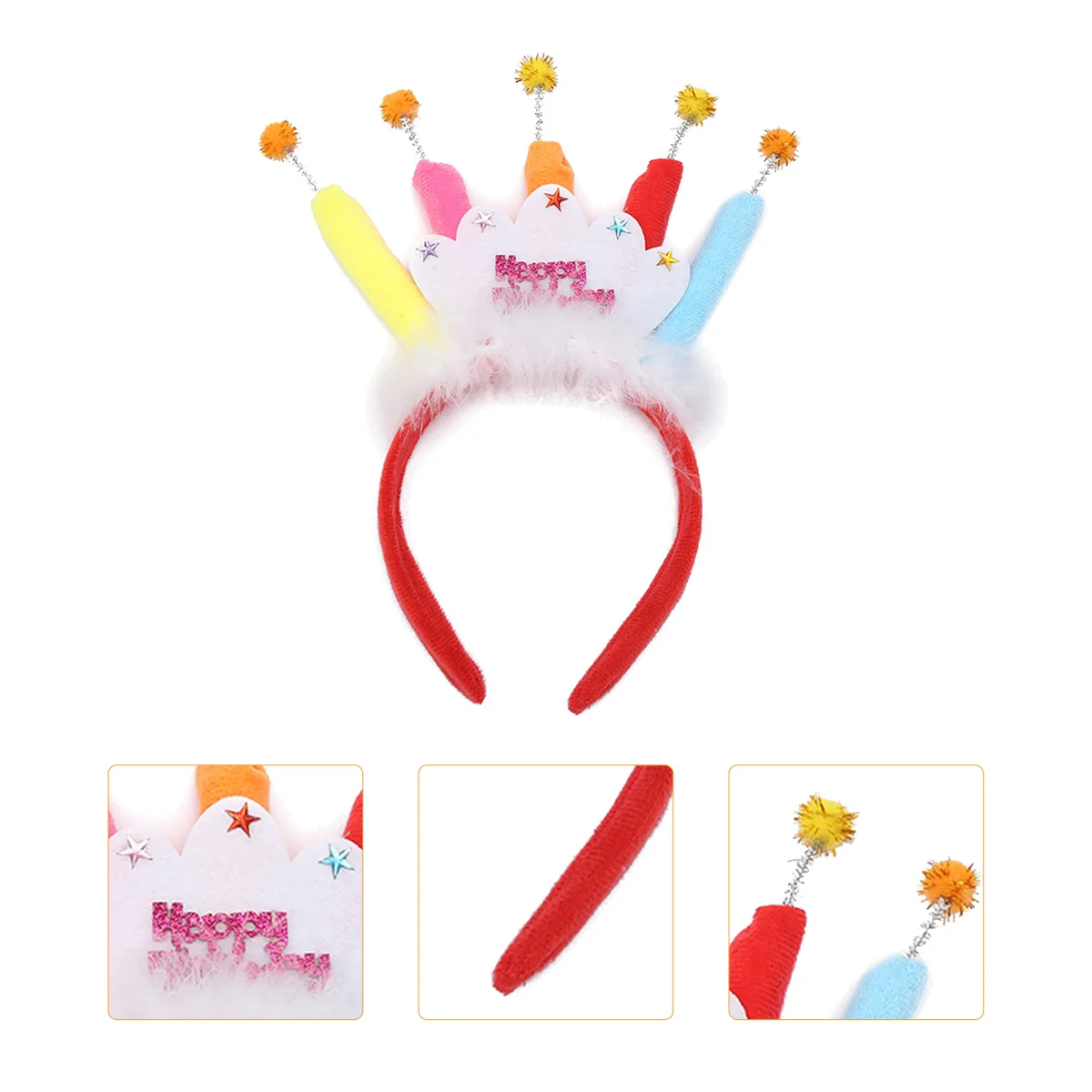 

Girls Birthday Headband Birthday Party Hair Band Unique Hair Accessory