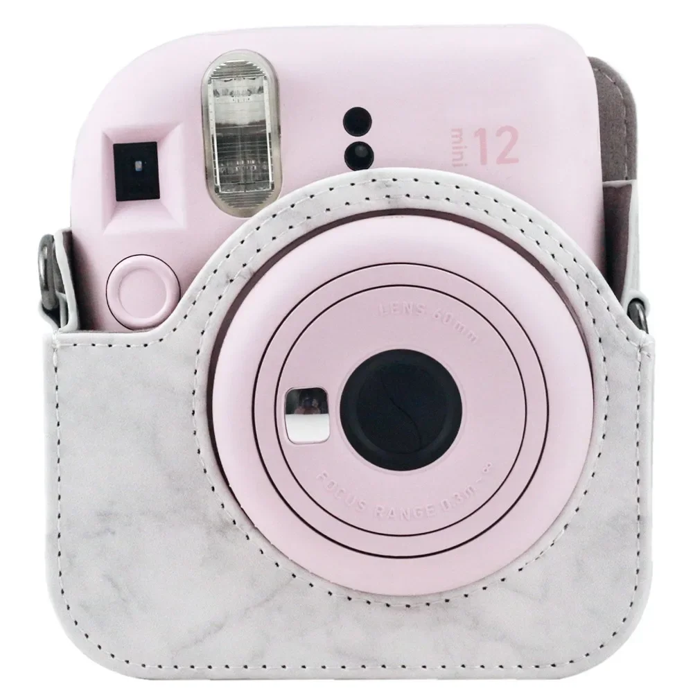 Чехол для камеры Instax Mini 12 мягкий защитный чехол из искусственной кожи дорожная