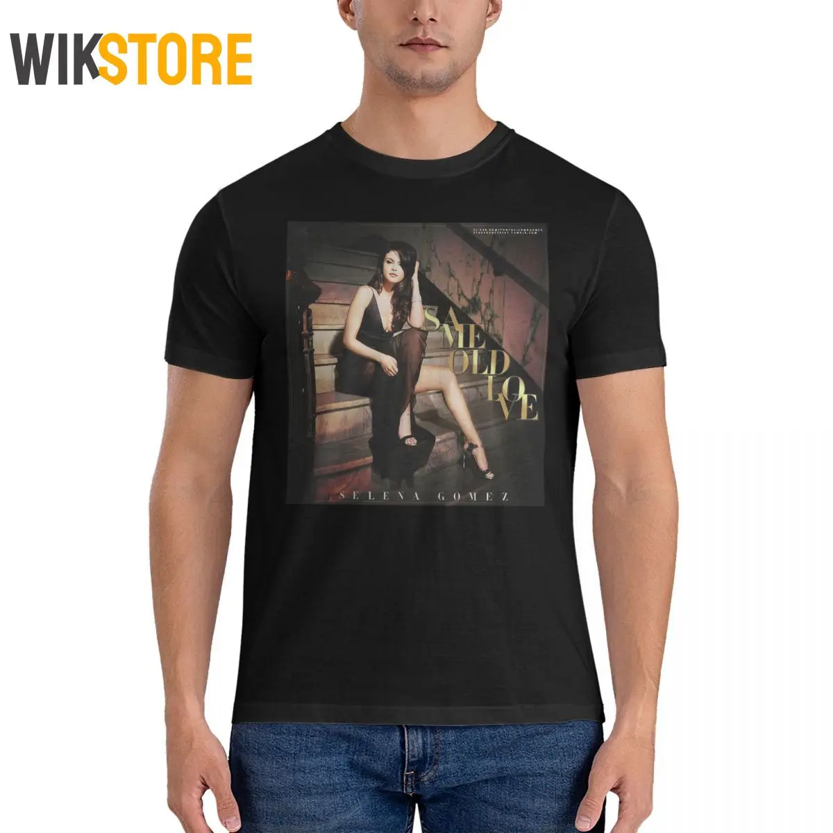 Футболка Same Old Love для мужчин забавная футболка из чистого хлопка с круглым