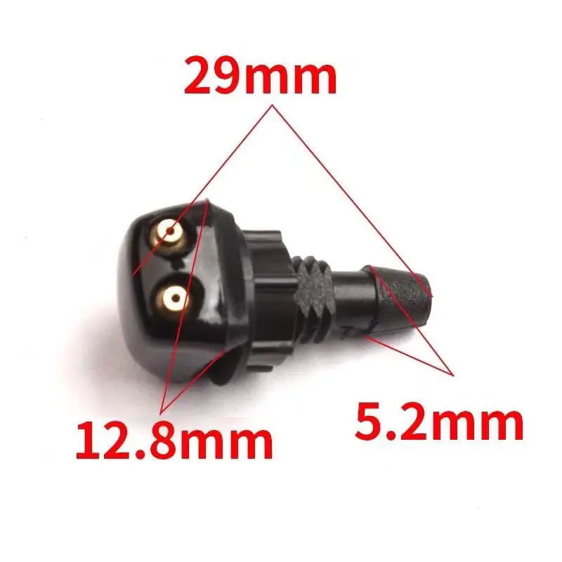 2 шт. автомобильная Форсунка-распылитель воды для KIA RIO K2 KXCROSS 2017-19 Ручка