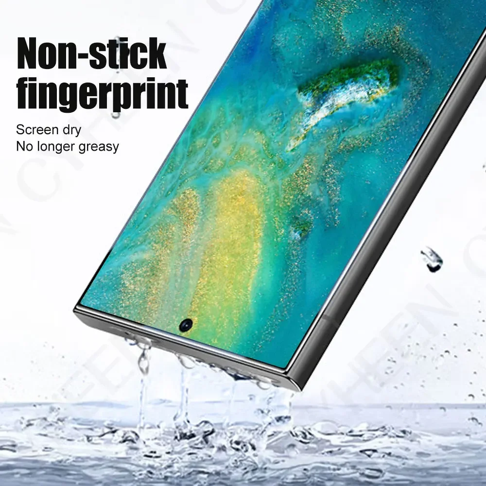 3 шт. гидрогелевая пленка для защиты экрана телефона Samsung S25 S24 S23 Ultra Not Glass Защитная