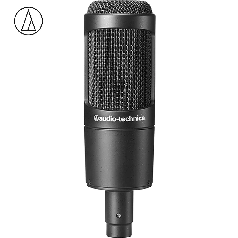 

Original Audio Technica AT2020 Wired Cardioid Condenser Microphone Studio Microphone Musical Instruments Professional