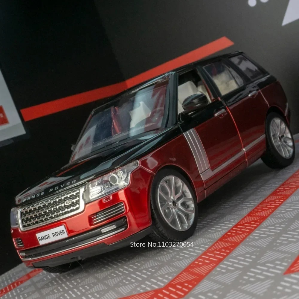 CCA 1:26 LAND ROVER RANGE Модели внедорожников Автомобиль Литье под давлением Игрушки Двери