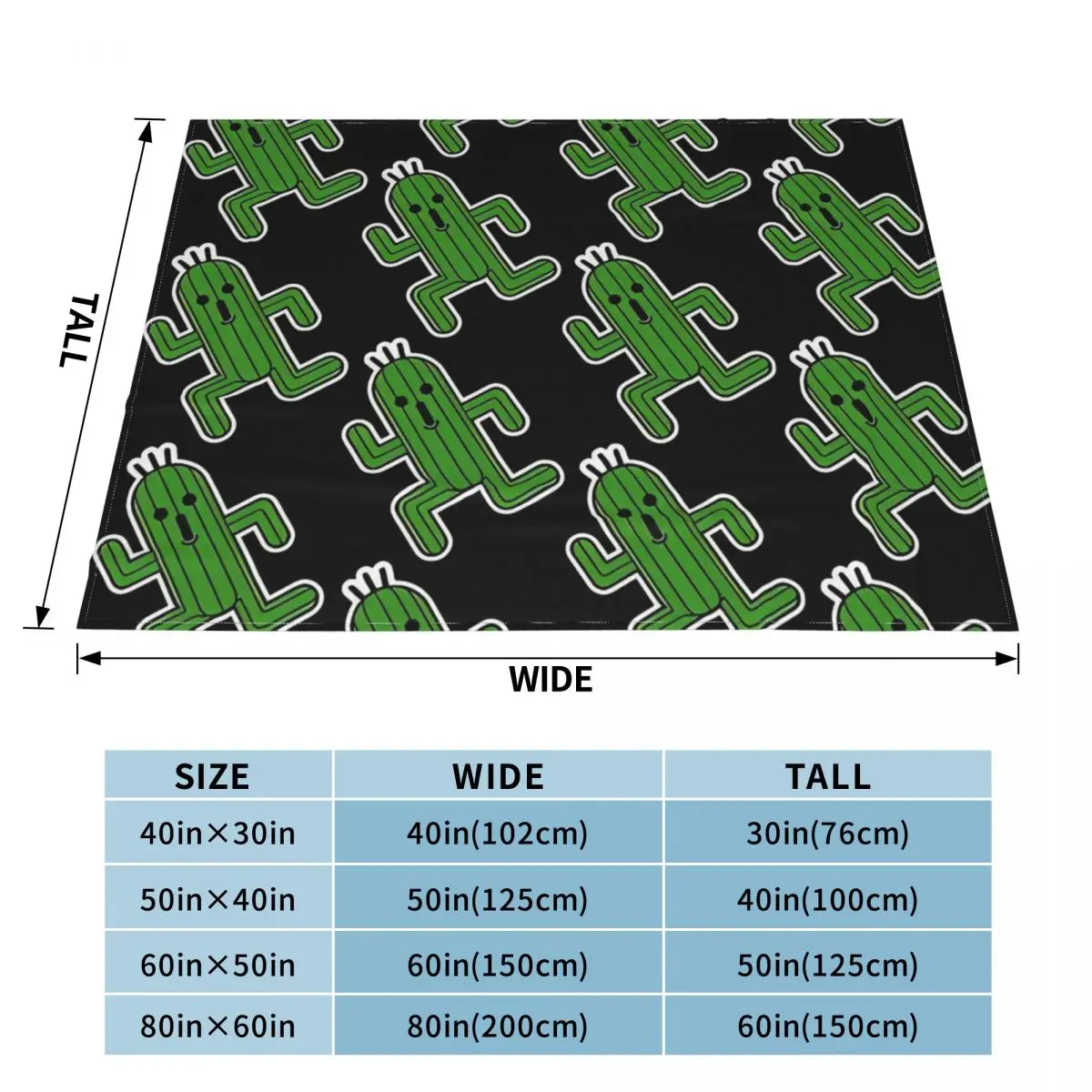 Одеяло Final Fantasy Cactuar бархатное всесезонное многофункциональное легкое тонкое