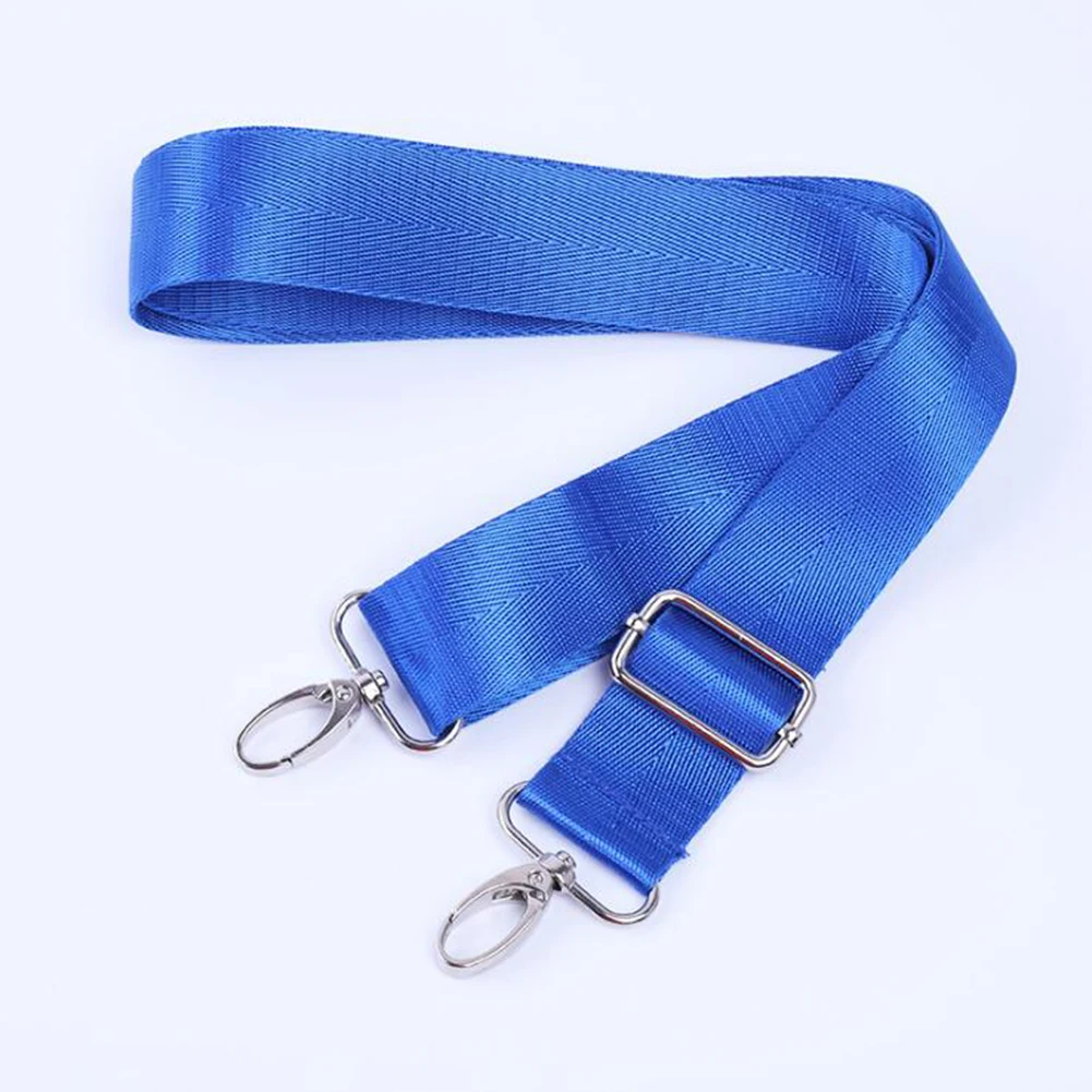 Nylon Bag Strap Women Shoulder Crossbody Bag Belt Adjustable Wide Strap Bag Part Accessories Female Messenger Bag Strap 120cm