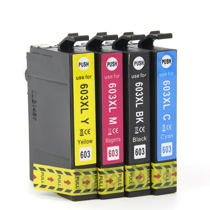 

Vilaxh 603 Ink Cartridge 603xl t603xl For Epson Xp 2100 XP-3100 WF-2810 XP-3105 XP-4100 XP-4105 WF-2830 XP-2105 Printer