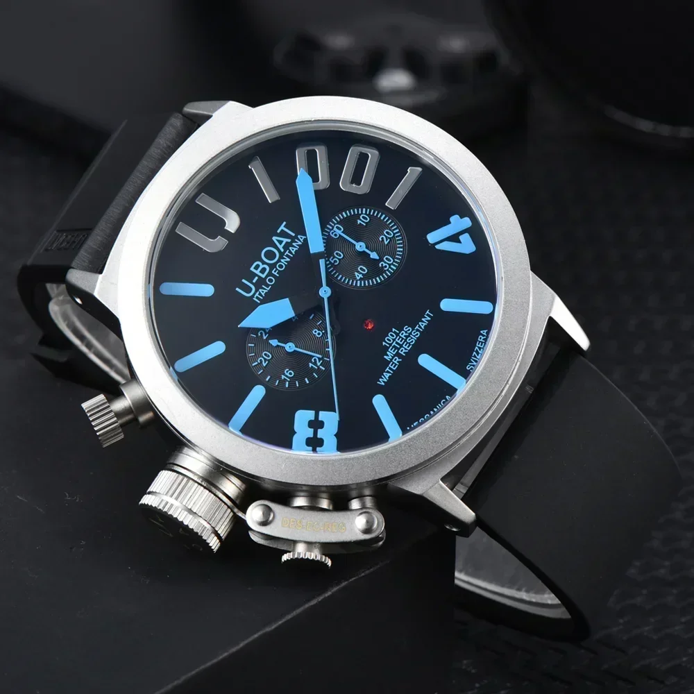 Отличные часы U-BOAT Brand Geneva для мужчин, многофункциональные хронографы, наручные часы для бизнеса и спорта, часы класса ААА, горячая распродажа. (art.: 3920db072b070) - 3920db072b070