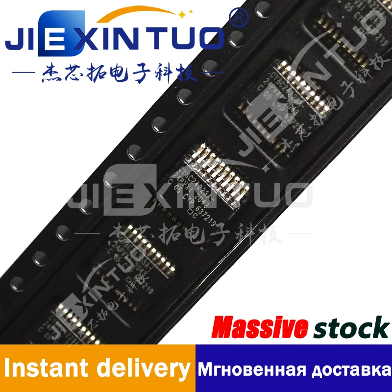 Флэш-память CY8C24223A-24PVXIT IC MCU 8BIT 4KB 20ssop M8C PSOC®Микроконтроллер 1cy8c24xxx IC 8-бит 24 МГц 4 Кб (4K x 8) FLASH 20-SSOP