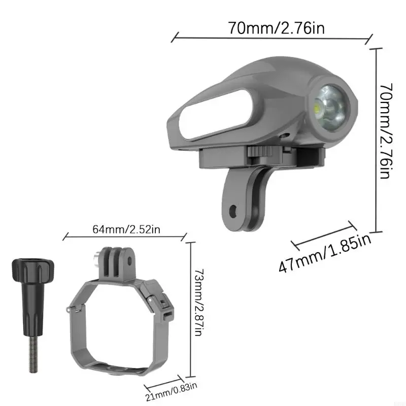 Точный монтажный кронштейн для дронов Mini 5Pro, адаптер для крепления спортивной камеры для прожекторов, поддержка микрофона, (art.: 3920d3f908678) - 3920d3f908678