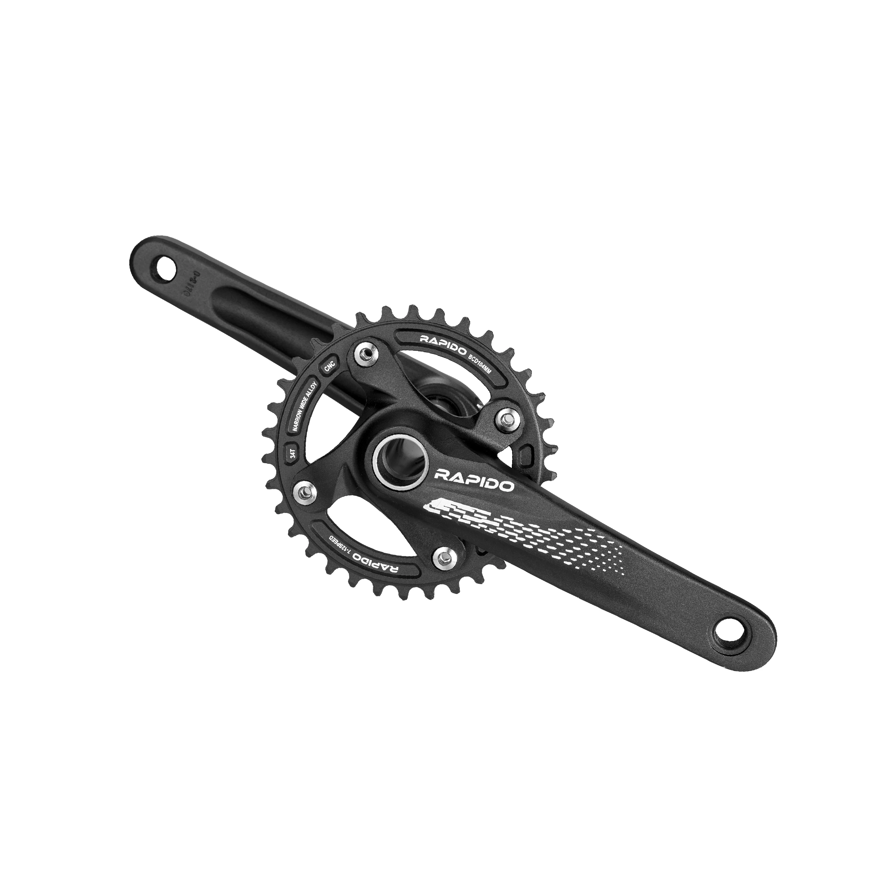 RAPIDO MTB велосипедная Кривошип цепь горный велосипед Базовая пластина и