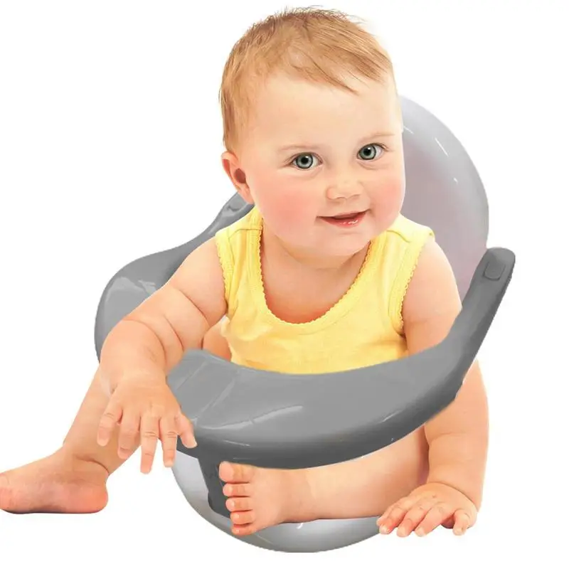 

Baby Bath Chair Anti-slip Baby Shower Chair Bathroom Chair With Backrest Support And Suction Cups Stable Shower Chairs For