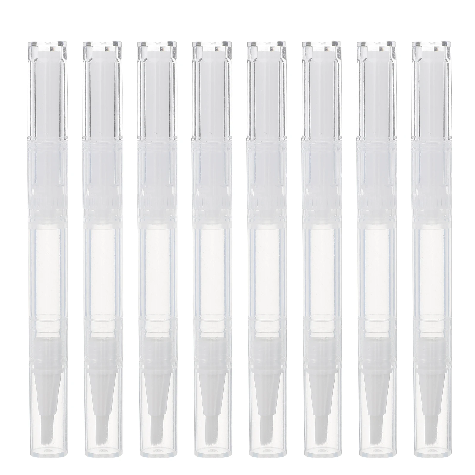 

21Pcs 3ml Transparent Empty Nail Oil Pen Cosmetics Container Lip Gloss Applicators Liquid Tube