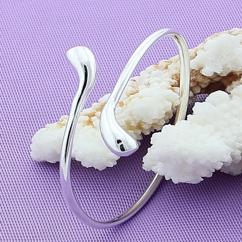 Женский Браслет-манжета в виде капли