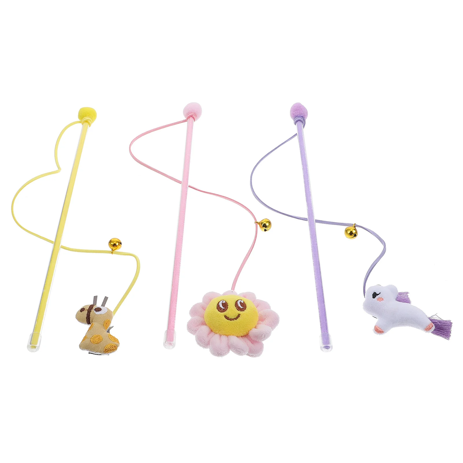 

3 шт., игрушечные палочки для кошек