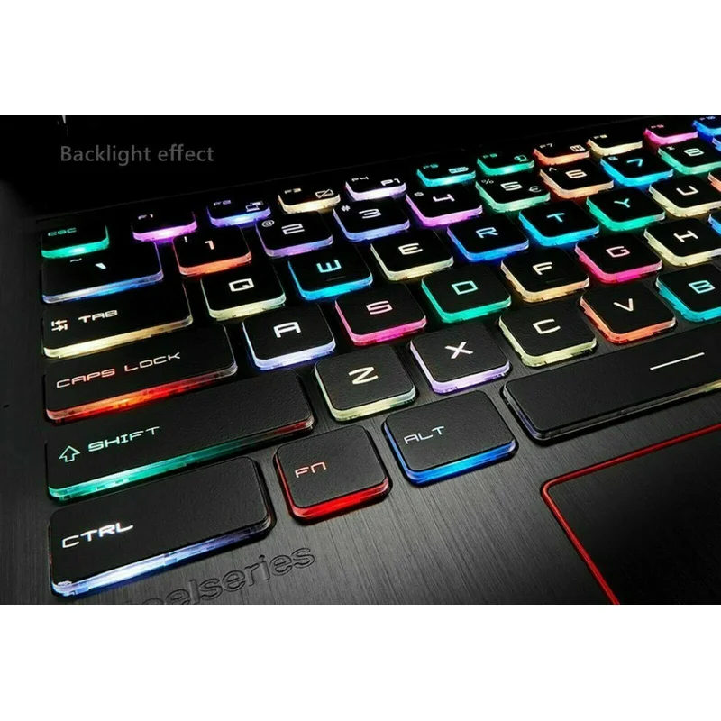 Фото Новая клавиатура для MSI GP63 GP73 GF62 GF62VR GF72VR с полноцветной подсветкой, американская раскладка №2