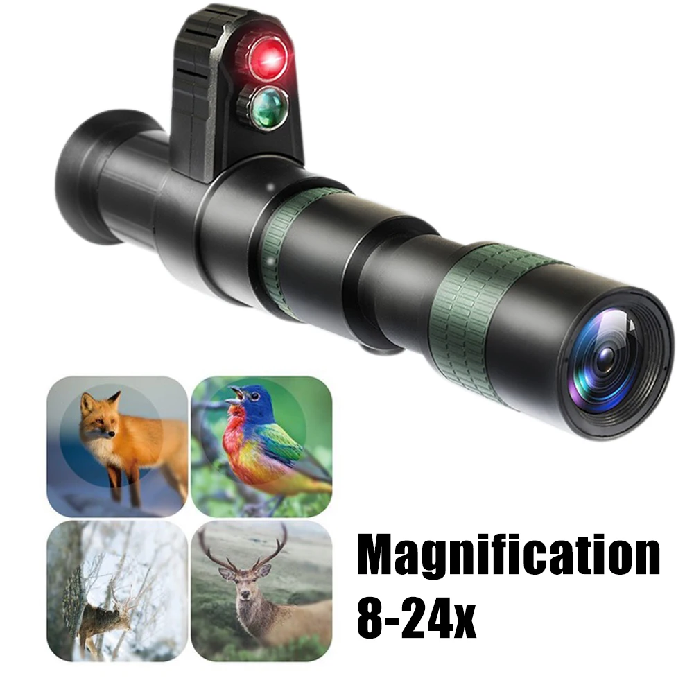 

Cross Cursor Infrared HD Search Telescope Day Night Visible Infrared HD Search Monocular for Travel Camping Hunting