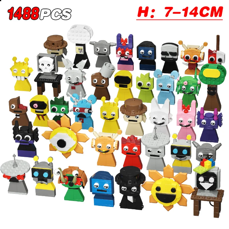 Набор строительных блоков MOC Incredibox Sprunki | AliExpress