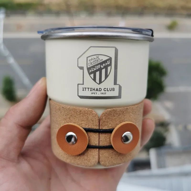 siahad Футбольный клуб Логотип 1ttihad Чашка из нержавеющей стали Кофейная кружка 300 мл