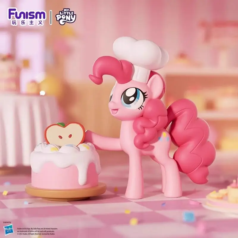 Фото Funism Genuine Little Pony Party Time Series Blind Box Dessert Master Cute Biqi Handmade Toy Ornament Birthday Surprise Gift №5