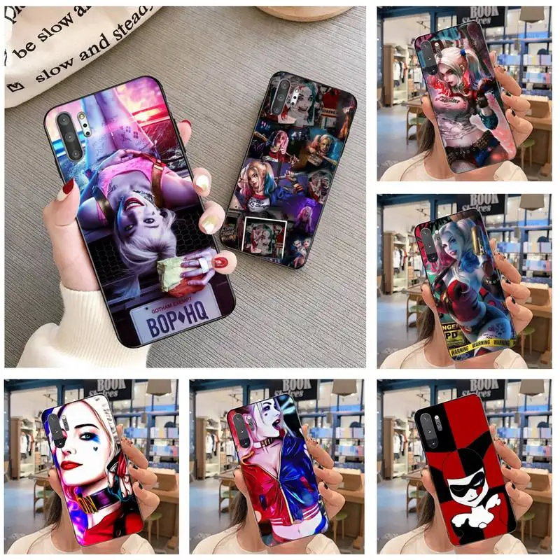 

Harley Quinn Phone Case For Samsung Galaxy Note20 ultra 7 8 9 10 Plus lite Samsung M21 M31S M30S M51