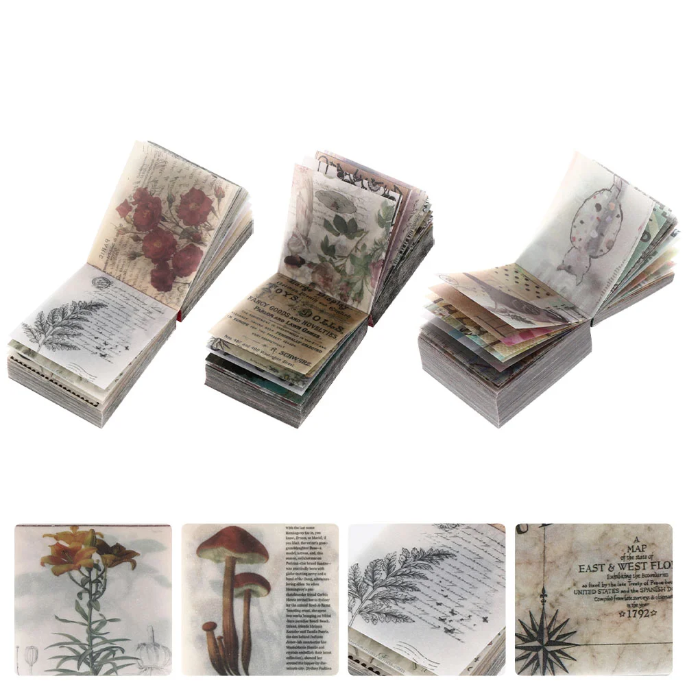 

3 книги справочных пособий в стиле ретро