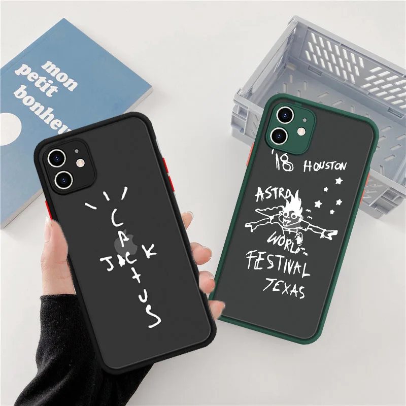 Чехол для Iphone 12 Pro Max 11 X 13 6 7 8 Plus XS XR Трэвис Скотт | Мобильные телефоны и аксессуары