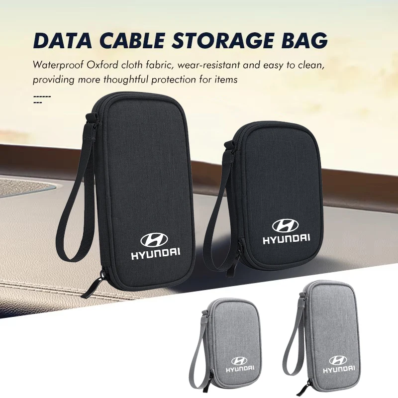 Автомобильная сумка для хранения портативная сумка-органайзер карман Hyundai I30 I20 I10