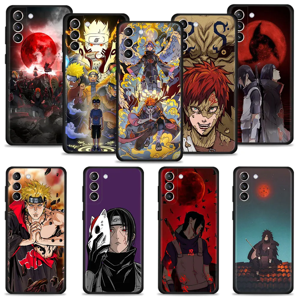 

Case For Samsung Galaxy S22 S21 S20 Ultra FE S10 S9 S8 Plus S10e Note 20Ultra 10Plus Cover Naruto Color Paintin Art Pain Konan