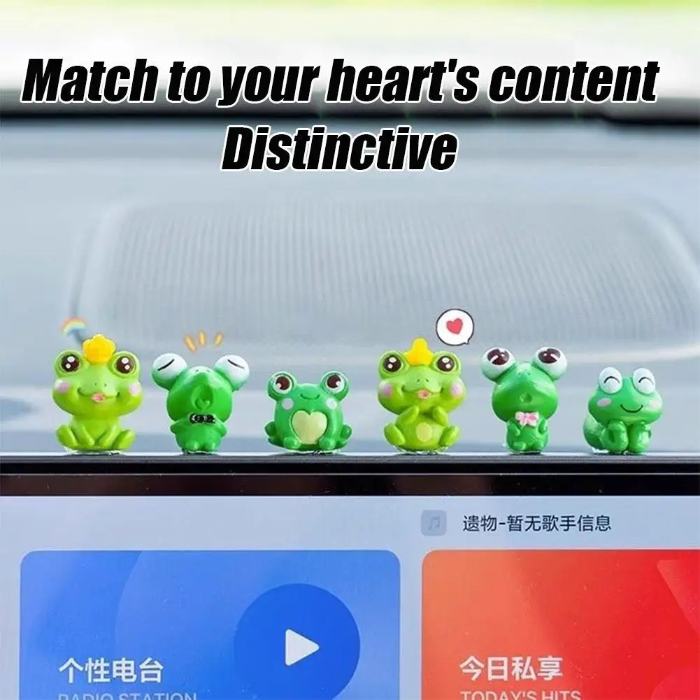 6 шт. светящиеся лягушки P7G9