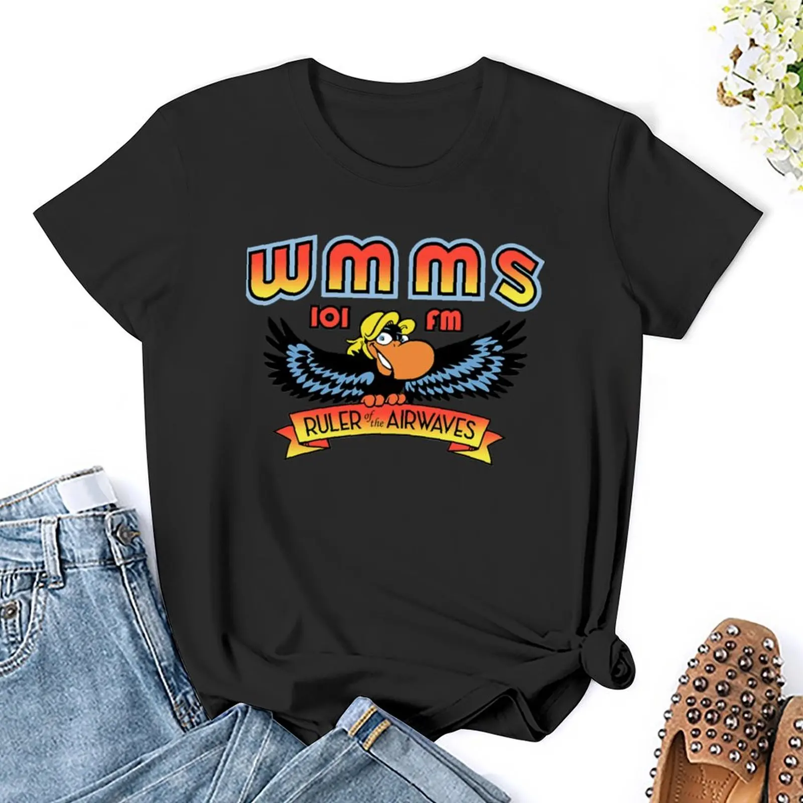 Фото Забавная футболка WMMS 101, кавайная одежда, рубашка с принтом животных для девочек, женская одежда, рубашки, футболки с графическим рисунком, модная женская блузка 2024 №5