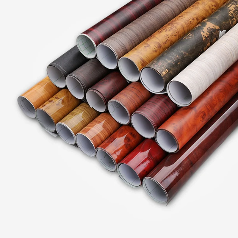 

Glossy Wood Furniture Pattern Sticker 30*100cm Car Interior Waterproof Decoration Decals Auto Dashboard Trim Stickers Film Cover