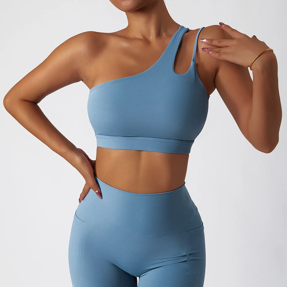 

Nylon Sports Bra Silky Breathable Bra For Female