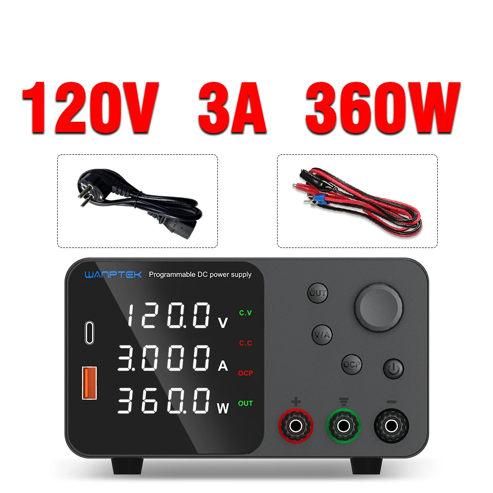 

WANPTEK Регулируемый лабораторный стабилизатор напряжения TPS3010