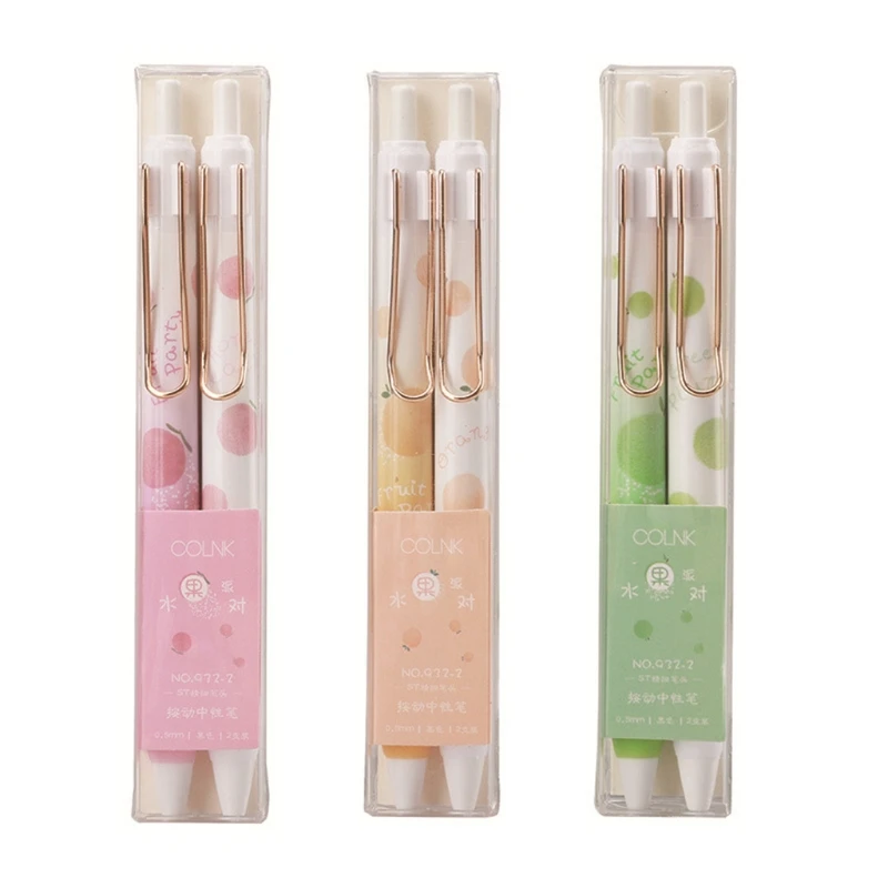 

New Press Pens Student School Stationery Office Suppliers Kids Gifts