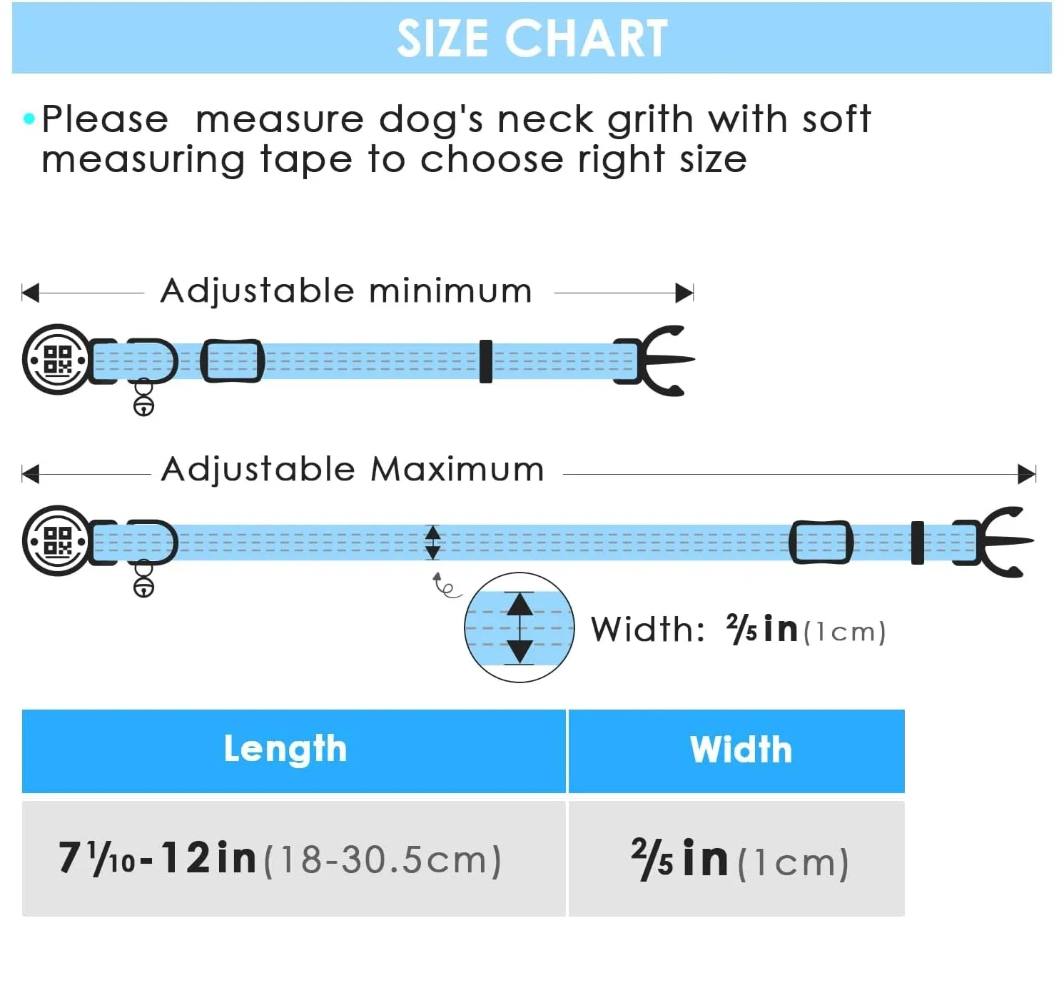 Аксессуары для кошек Ошейники с биркой QR-кодом и колокольчиком