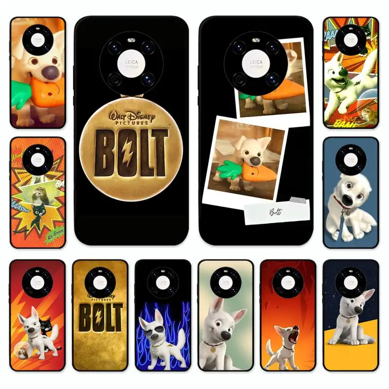 

Disney Bolt Dog Phone Case for Huawei Mate 20 10 9 40 30 lite pro X Nova 2 3i 7se