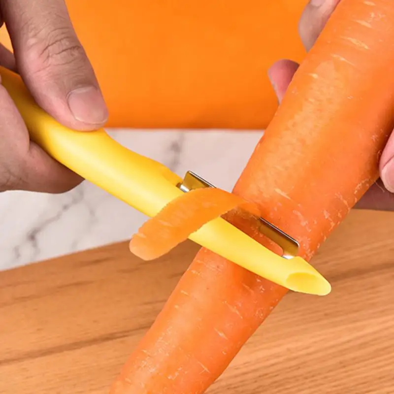 

Многофункциональная Овощечистка 2 в 1 из нержавеющей стали, картофелечистка, терка для моркови, инструменты для фруктов, кухня, одно слово, кухня, Bakewa