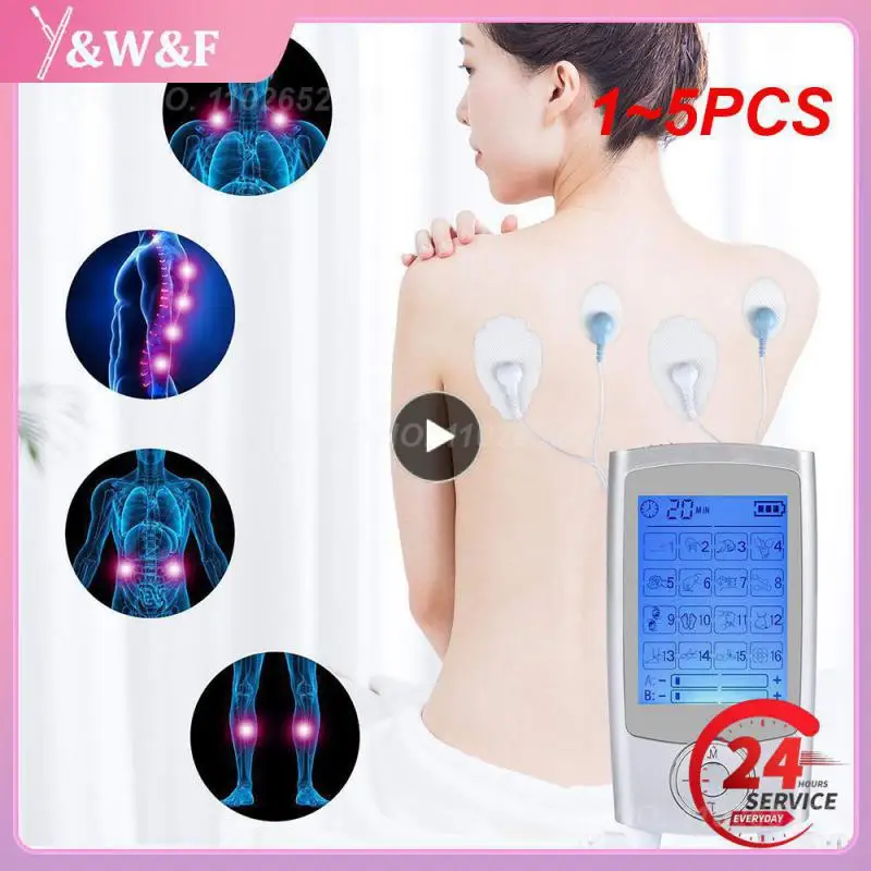 

1~5PCS Modes EMS Muscle Stimulator Pulse Tens Acupuncture Body Massage Digital Therapy Massager Pain Relief Body Slimming 2