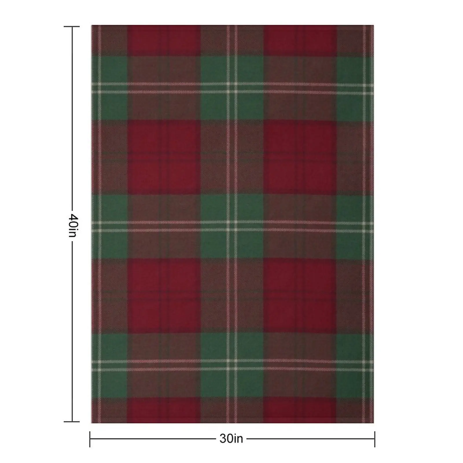 Фото Плед Lennox Scottish Tartan для диванов, фланелевый плед в клетку для дивана №2