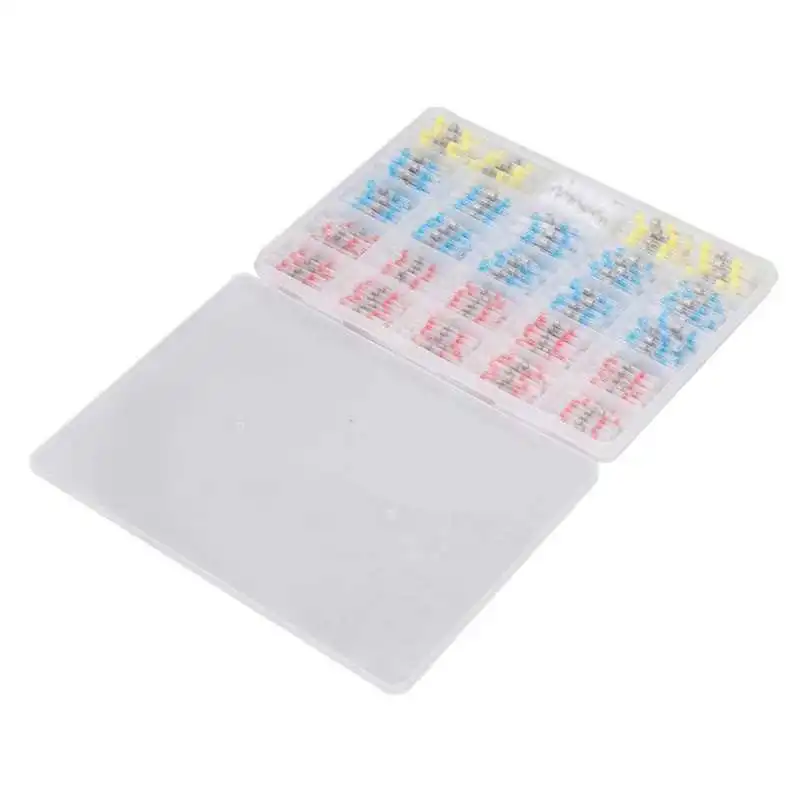 

Термоусадочная Клеммная колодка из полиэтилена, пластика, оловянного сплава, легко растворяющийся набор соединителей для проводов, быстро...